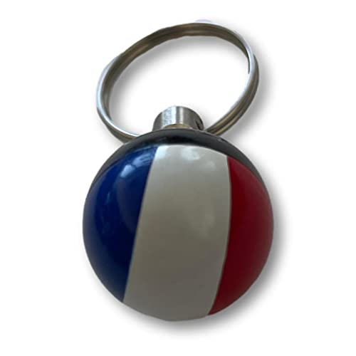 KUSTOM66 Schlüsselanhänger Frankreich Flagge von KUSTOM66