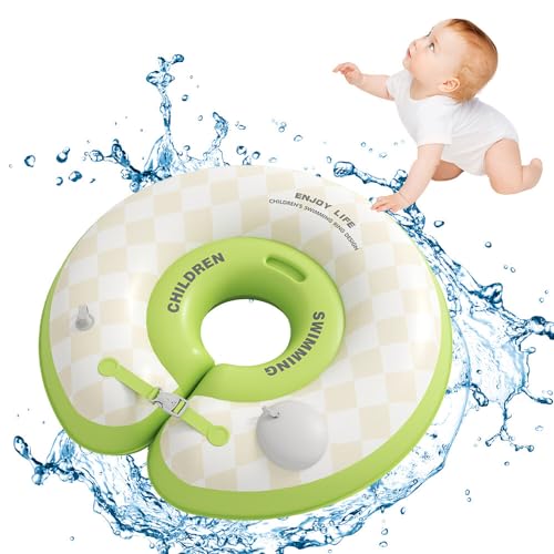KUWUNG Schwimmring Baby, Schwimmring für Neugeborene, Schwimmhilfe für das Babyschwimmen, Sicherer Baby-Schwimmring für Kleinkinder im Alter von 0-9 Monaten von KUWUNG