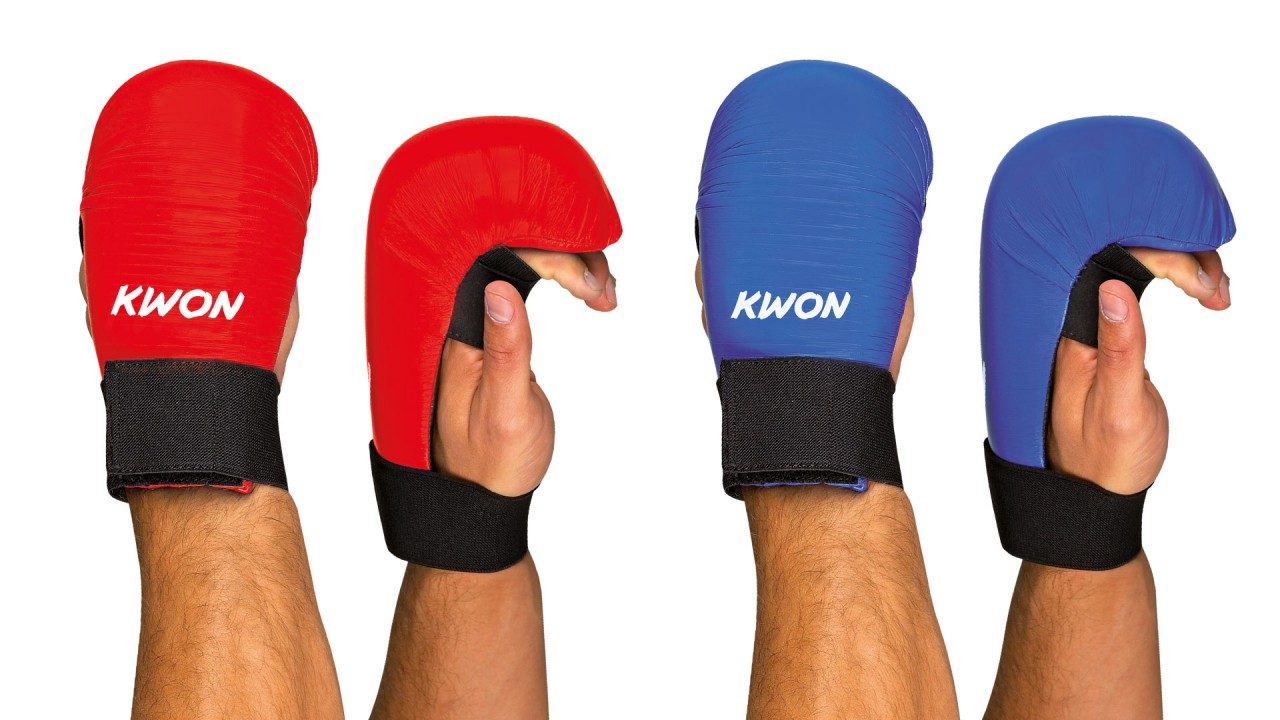KWON Karate Handschützer ohne Daumenschlaufe von KWON KG