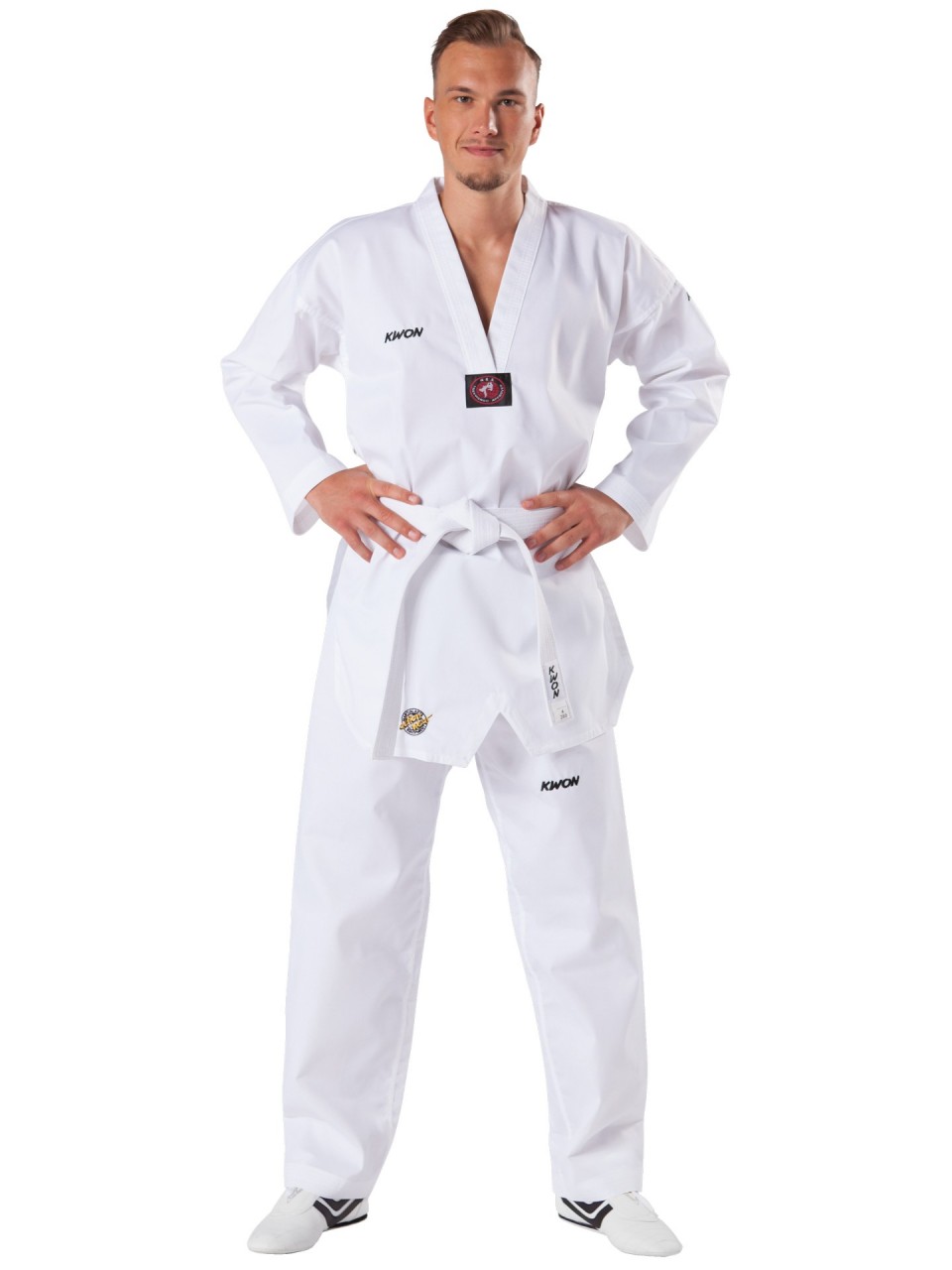 KWON Taekwondo-Anzug Victory - weißes Revers von KWON KG