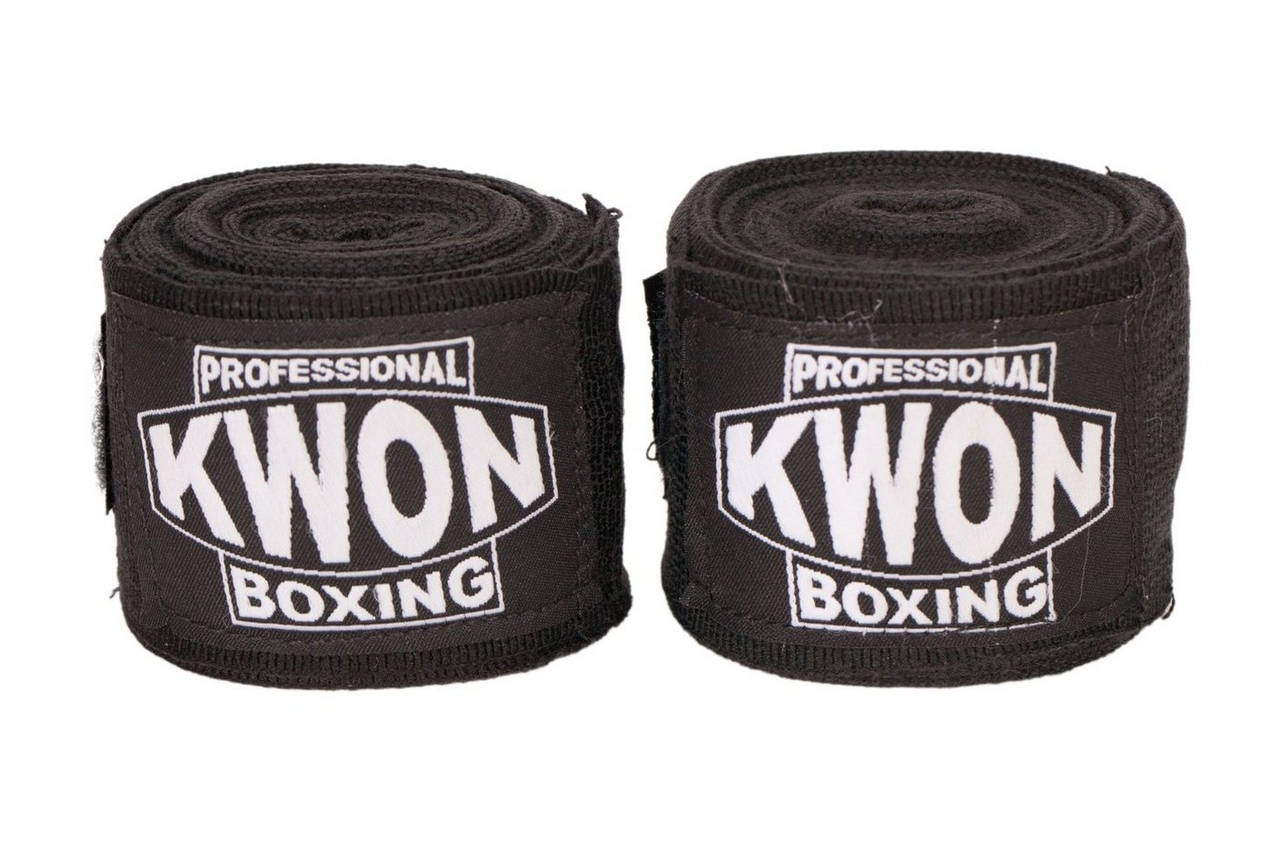 KWON Boxbandagen elastisch 5 m Faustbandagen Wickelbandagen Boxen Kickboxen MMA, schwarz Paar Profi Ausführung 5 Meter von KWON