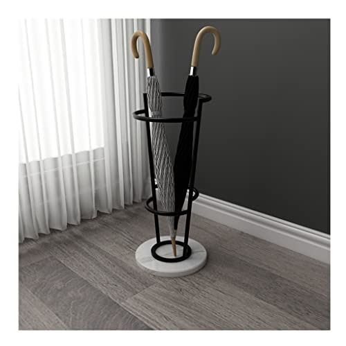 Umbrella Halter Regenschirm Ständer Metall Regenschirm Ständer mit Marmorbasis Regenschirm Rack für Regenschirm -Wanderstöcke Eingang kostenlos Stehschirm Halter Regenschirm Rack Regenschirm Organis von KXQYIKYI