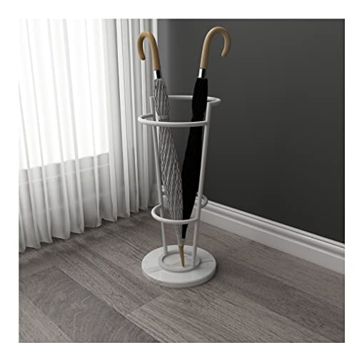 Umbrella Halter Regenschirm Ständer Metall Regenschirm Ständer mit Marmorbasis Regenschirm Rack für Regenschirm -Wanderstöcke Eingang kostenlos Stehschirm Halter Regenschirm Rack Regenschirm Organis von KXQYIKYI