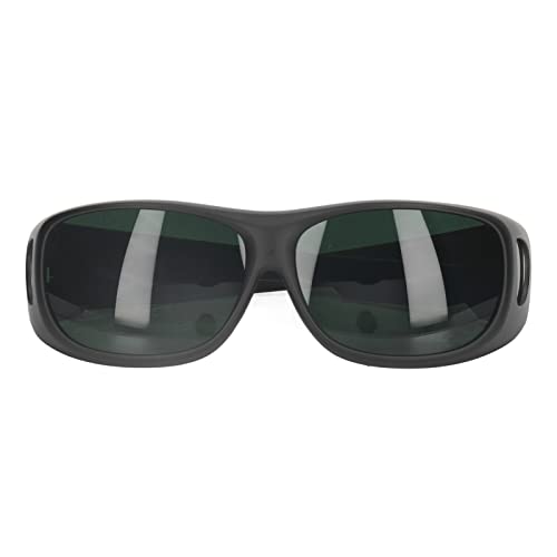 Kadimendium Schlagfeste, Leichte Schweißbrille mit UV-Schutz für Elektroschweißen, Einfach zu Tragen (Dunkelgrün IR5.0) von Kadimendium
