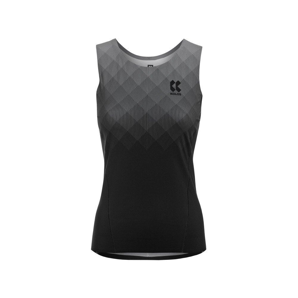 Kalas Tri Perform Z1 Sleeveless T-shirt Schwarz,Grau M Frau von Kalas