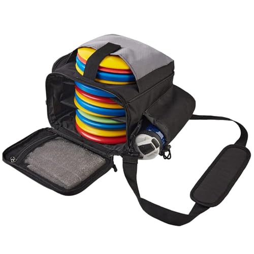 Disc -Golf -Tasche, Discgolf -Rucksack mit großer Kapazität und Mehreren Aufbewahrungstaschen, Leichtgewicht und Rucksack für Anfänger und Pro -Spieler von Kalastussaari