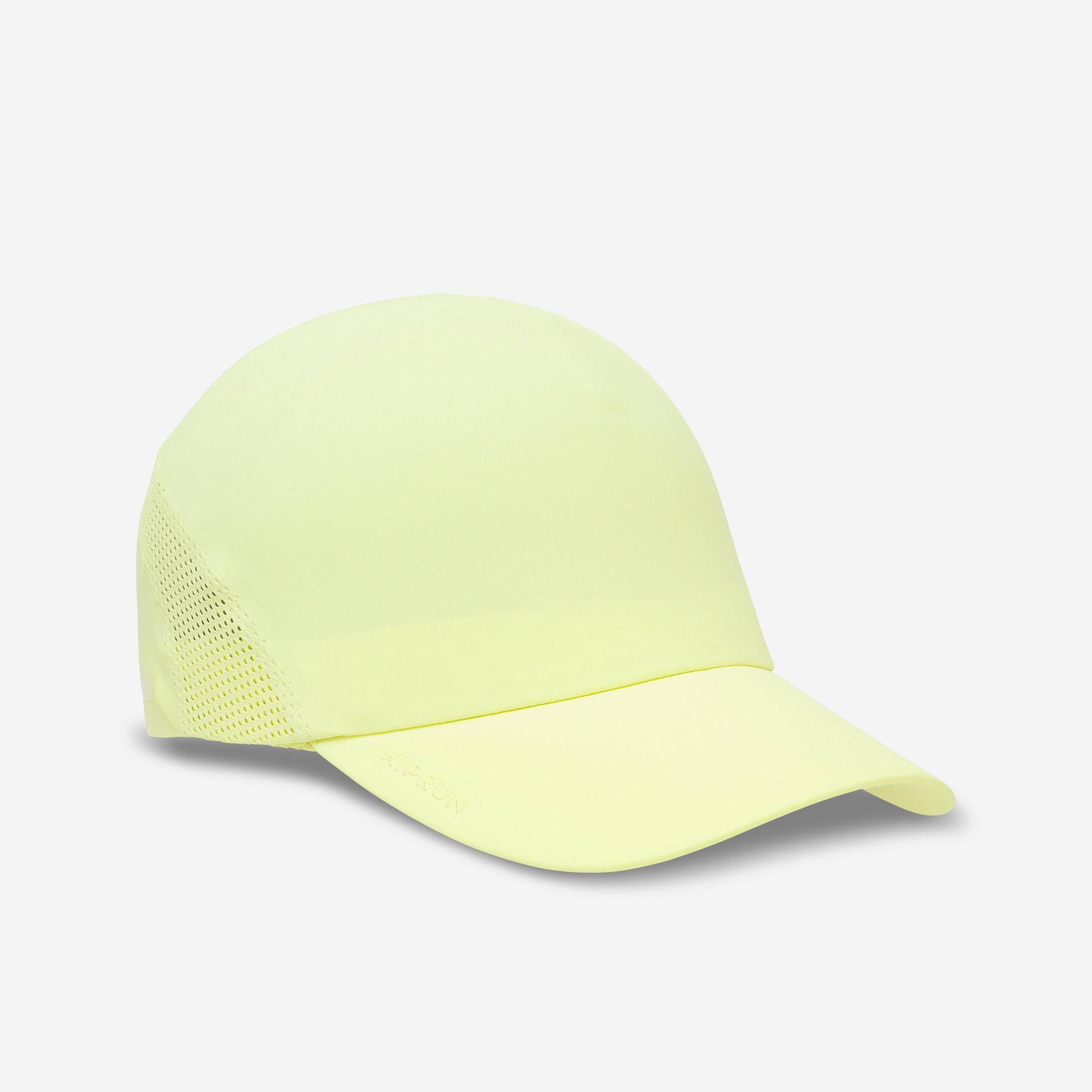 Lauf-Cap Schirmmütze Unisex verstellbar - gelb von Kiprun