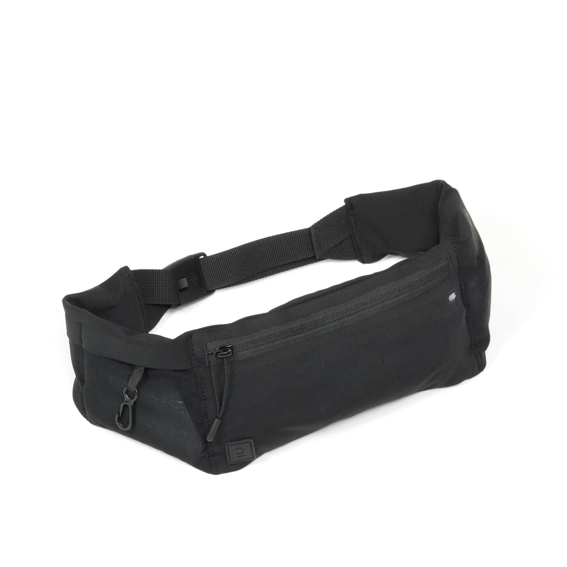 Laufgürtel für Smartphone Unisex 5 Taschen - Komfort 2 schwarz von Kiprun