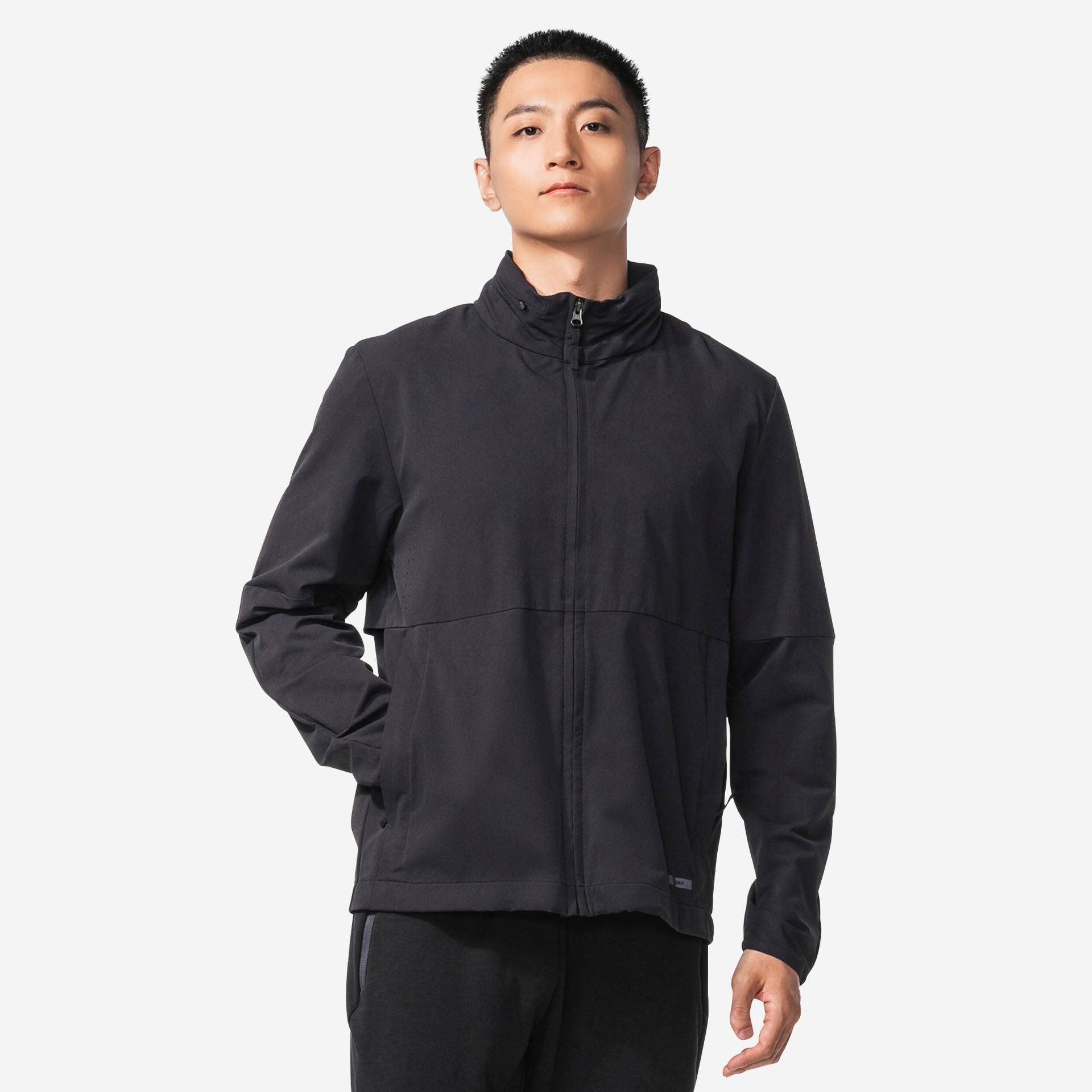 Laufjacke Herren winddicht - Wind 500 schwarz von Kiprun