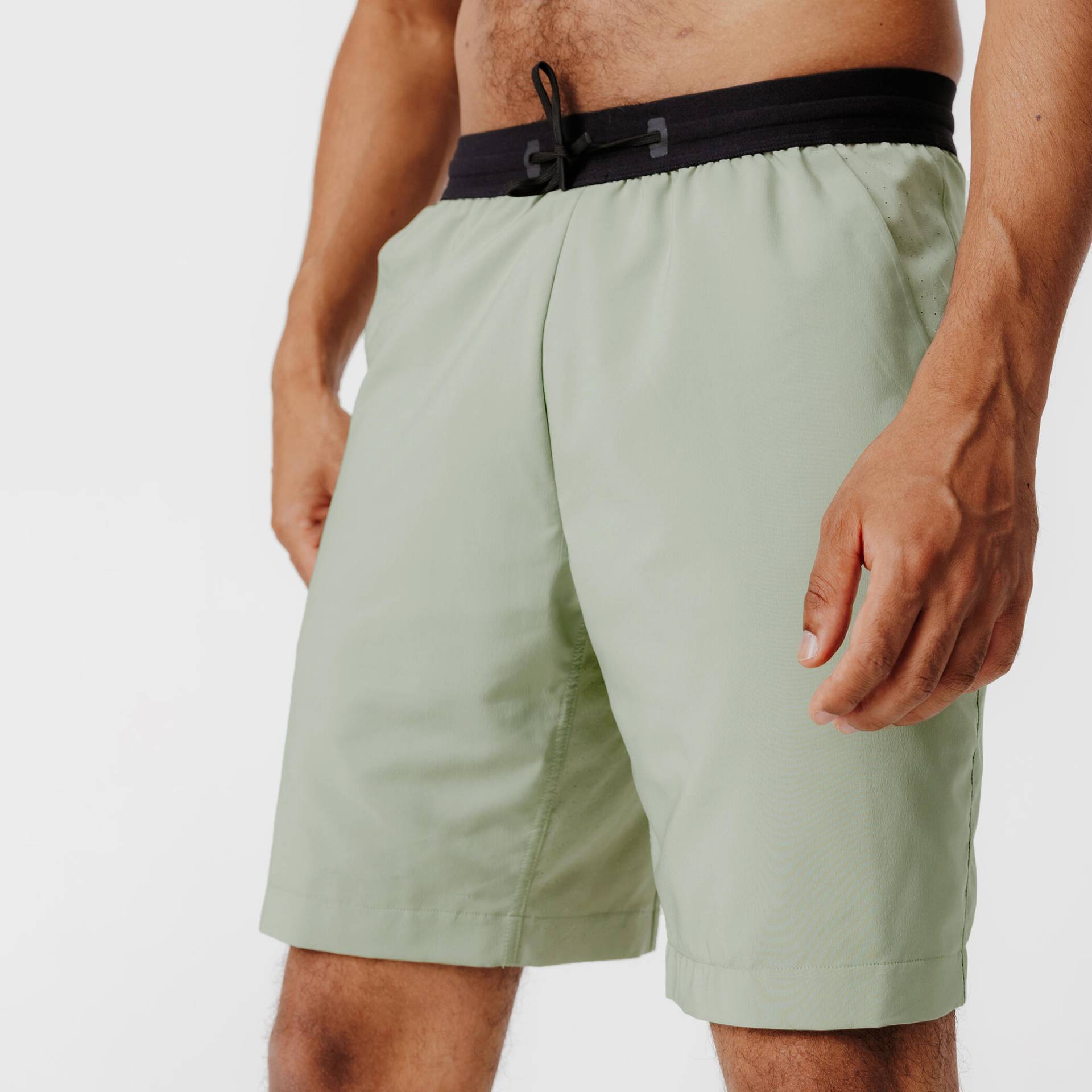 Laufshorts Herren atmungsaktiv - Dry+ grau von Kiprun