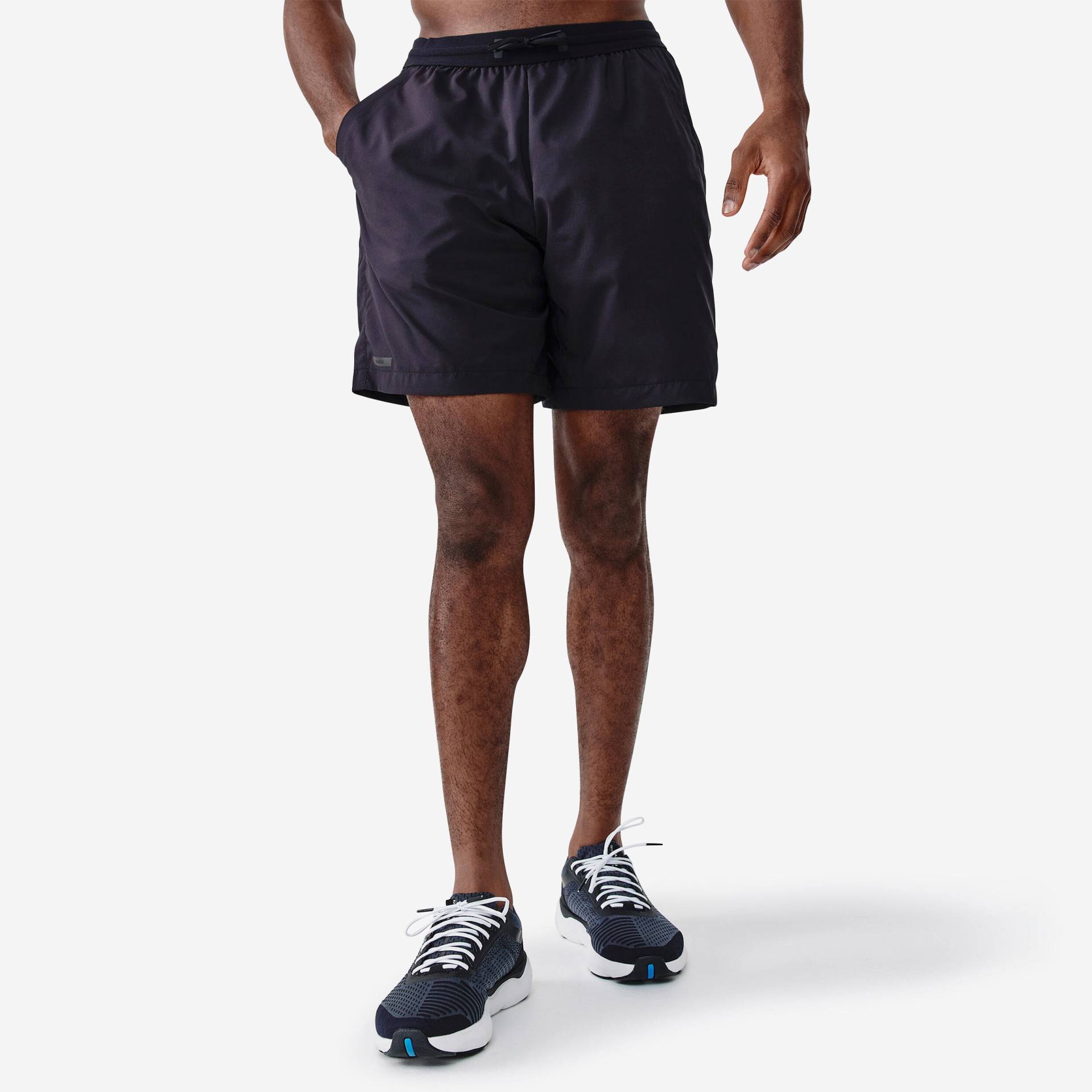 Laufshorts Herren atmungsaktiv - Dry+ schwarz von Kiprun