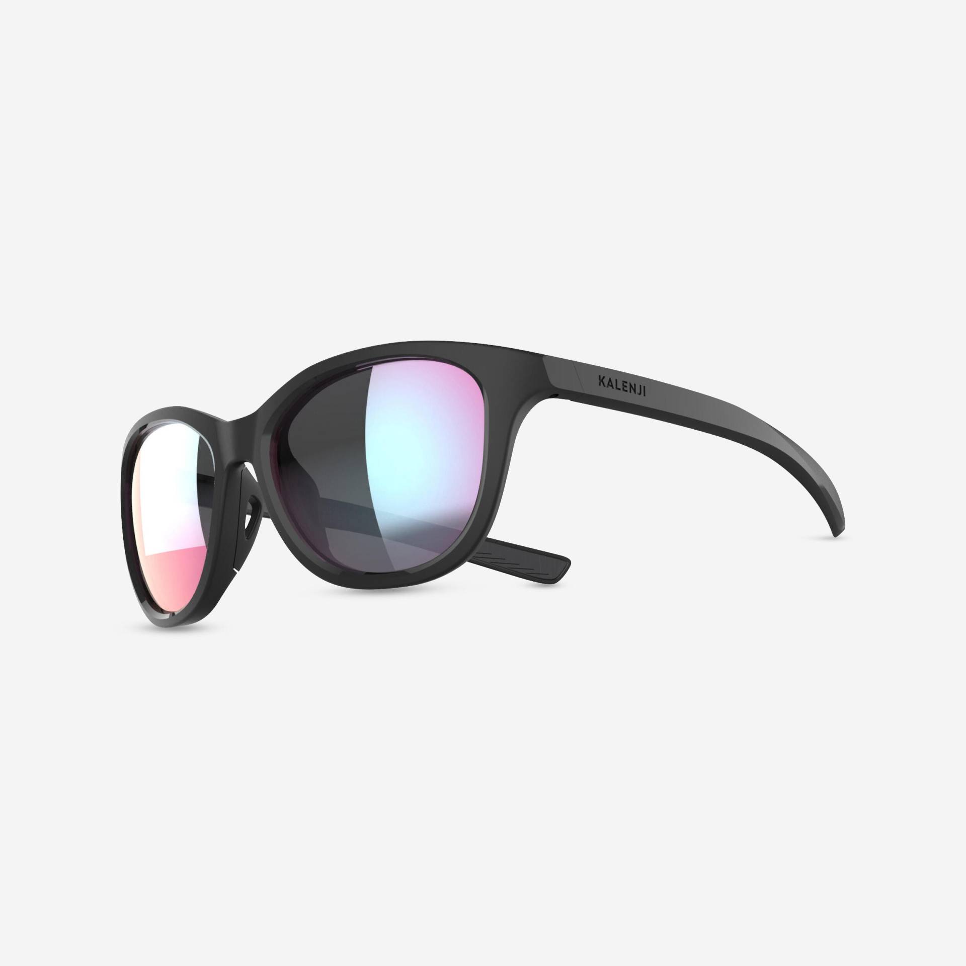 Sonnenbrille Laufsport Runstyle 2 Kat. 3 Erwachsene rosa/schwarz/blau von Kalenji