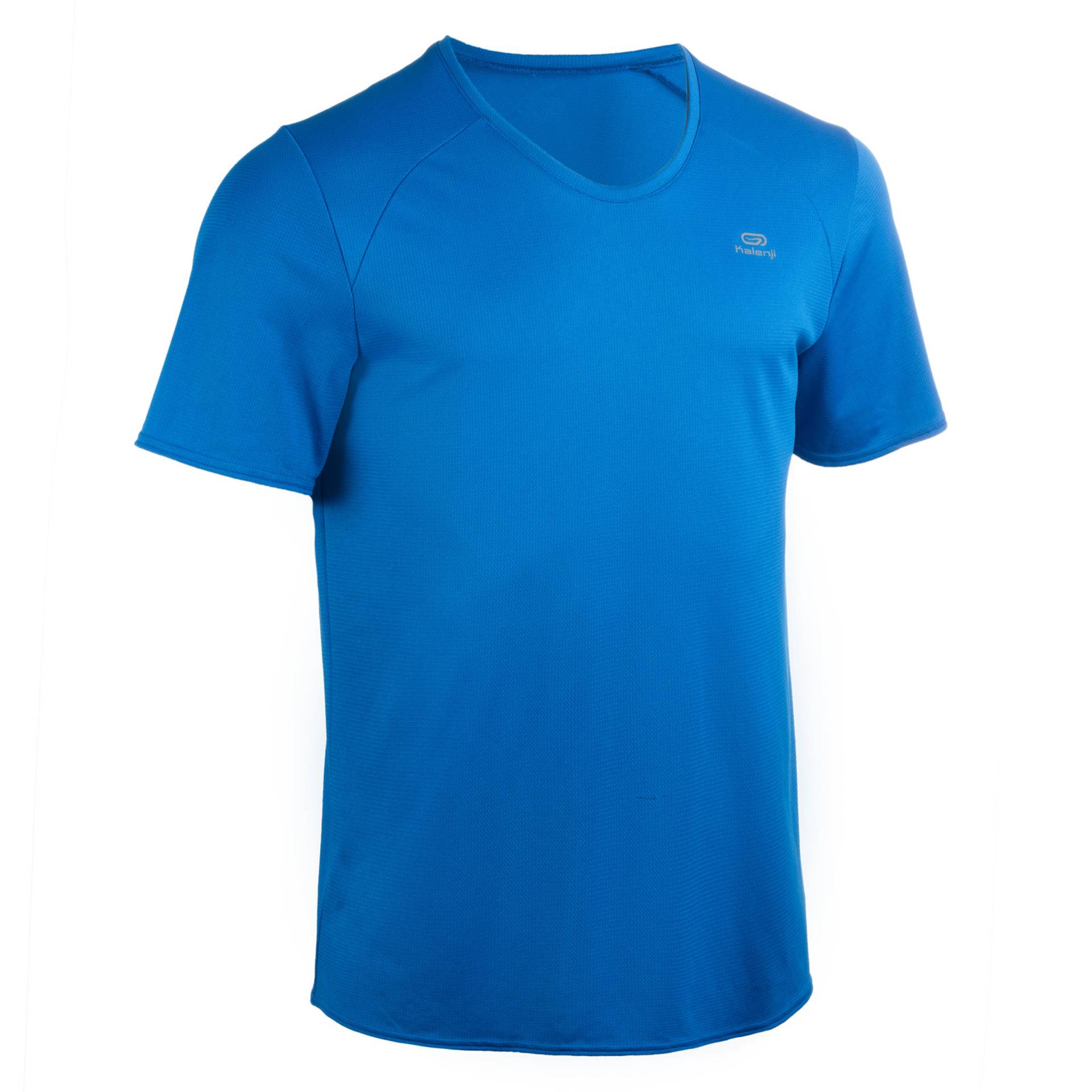 T-Shirt Leichtathletik Club Herren blau von Kalenji