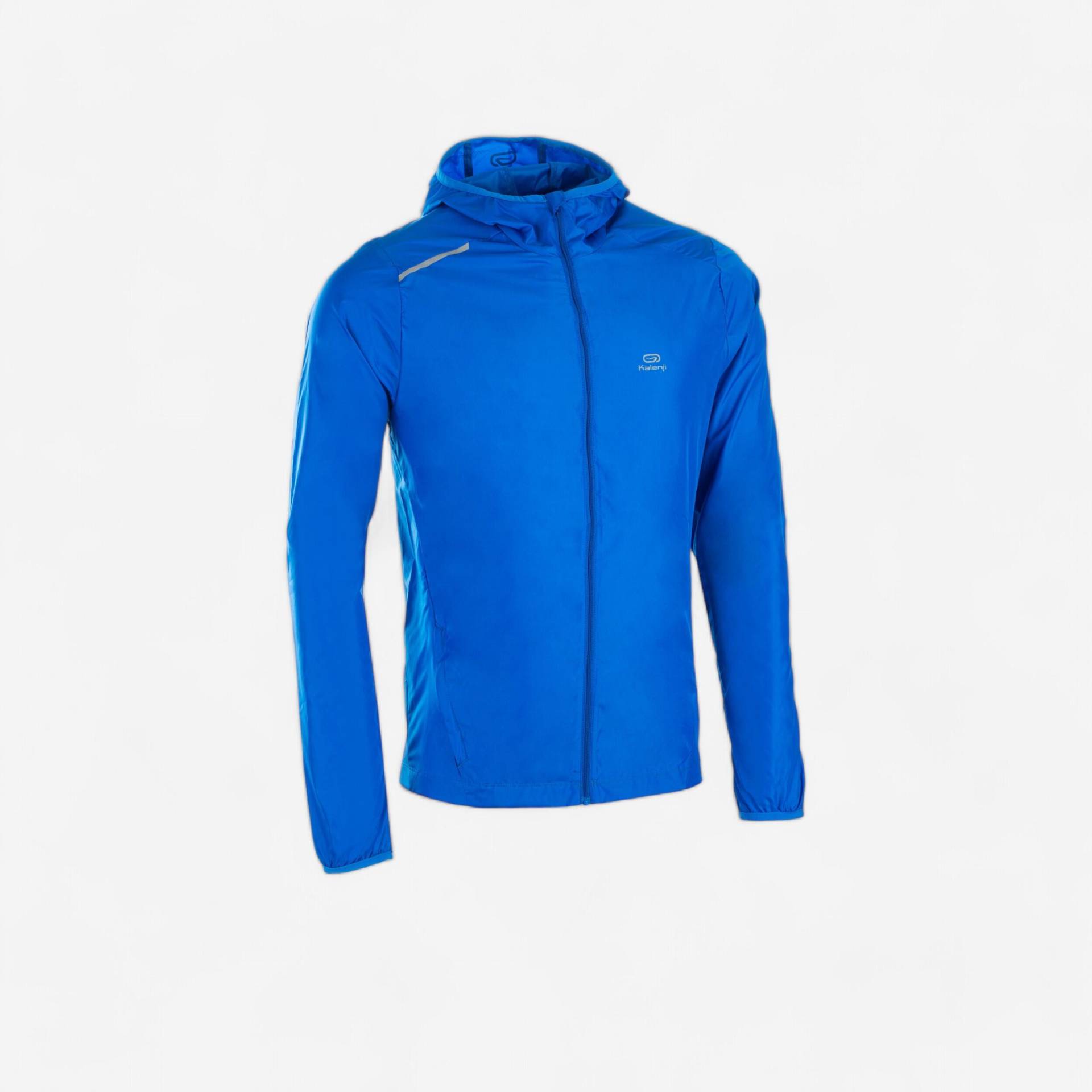 Windjacke Leichtathletik Club personalisierbar Herren blau von Kalenji