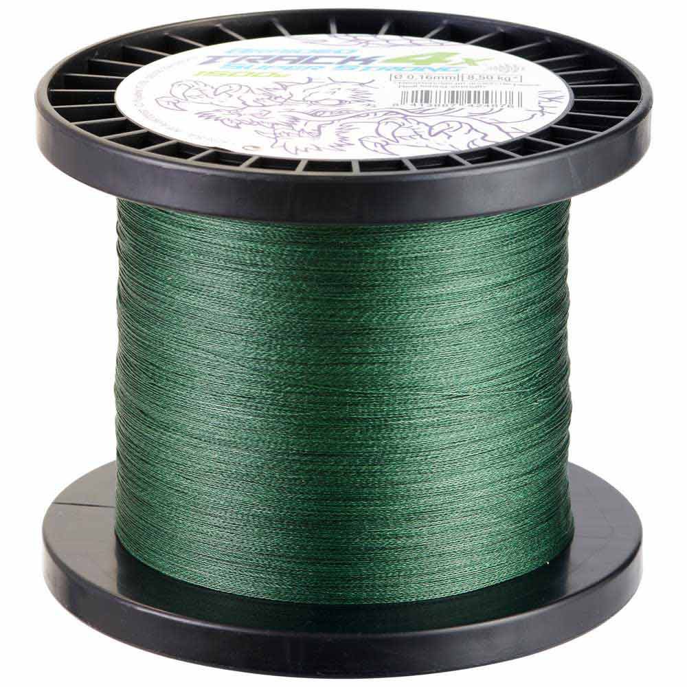 Kali Kunnan Track 4x Braided Line 1500 M Grün 0.500 mm von Kali Kunnan