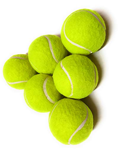 Kalindri Sports Premium Cricket-Tennisball, Gelb, 6 Stück von Kalindri Sports