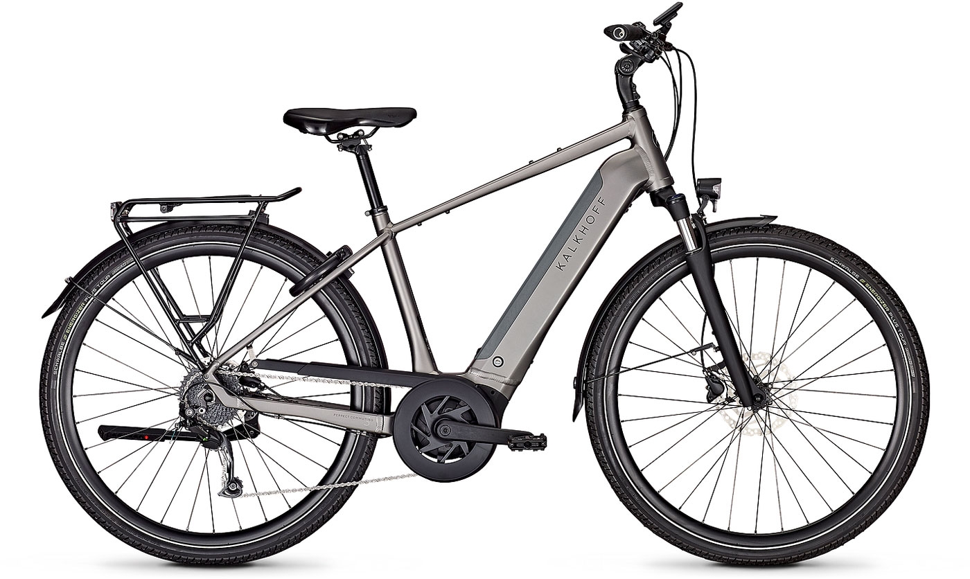 Herren e-Bike  Kalkhoff Endeavour 3.B Move Herren grau - 2023 (Akkukapazität: 500 Wh / Rahmenhöhe: 48 cm) von Kalkhoff