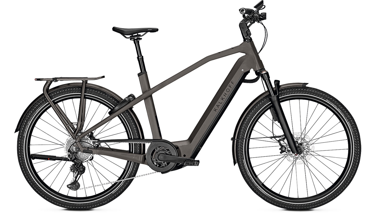 Herren e-Bike  Kalkhoff Endeavour 7.B Advance + ABS grau . 2023 (Rahmenhöhe: 53 cm | ca. 175 - 185 cm) von Kalkhoff