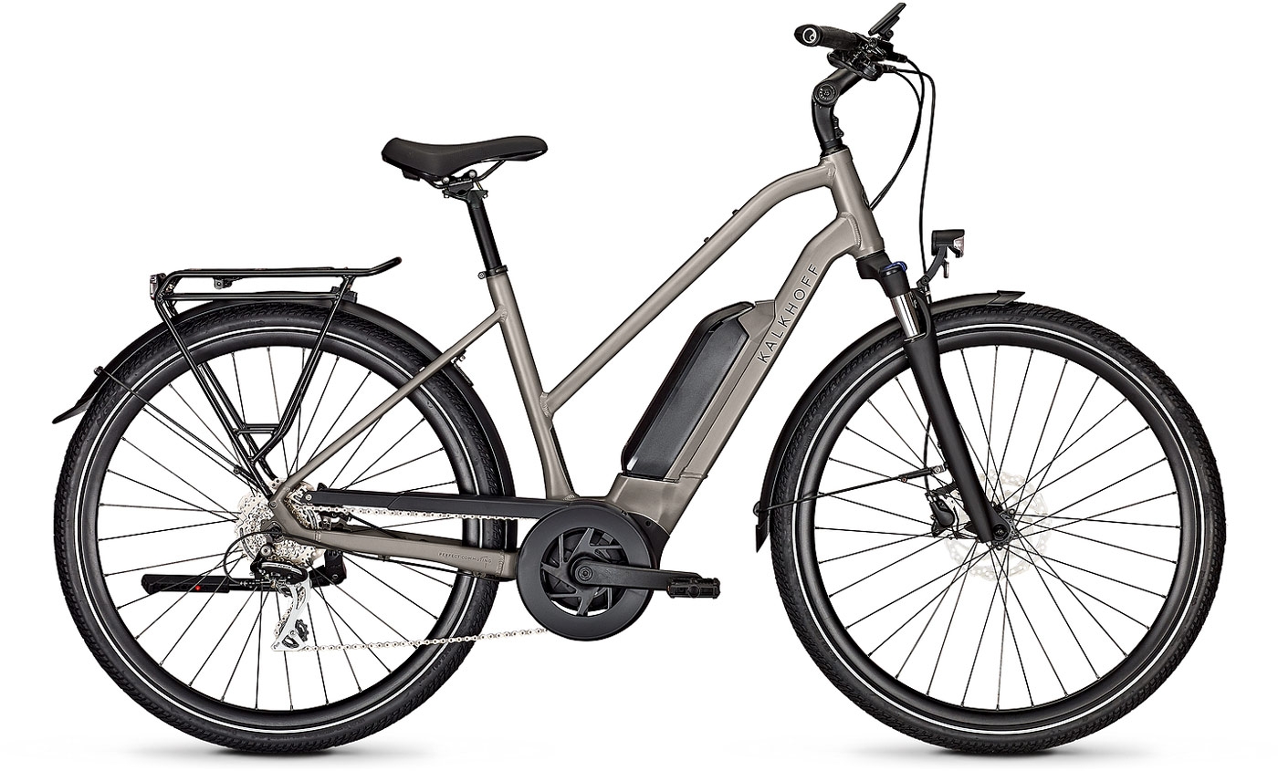 Unisex E-Bike  Kalkhoff Endeavour 1.B Move trapez grau . 2023 (Rahmenhöhe: 45 cm | ca. 153 - 166 cm) von Kalkhoff