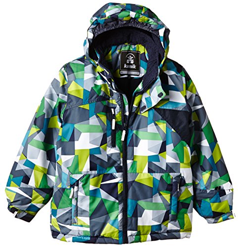 Kamik Jungen Jacke Remix, Lime, 128 von Kamik