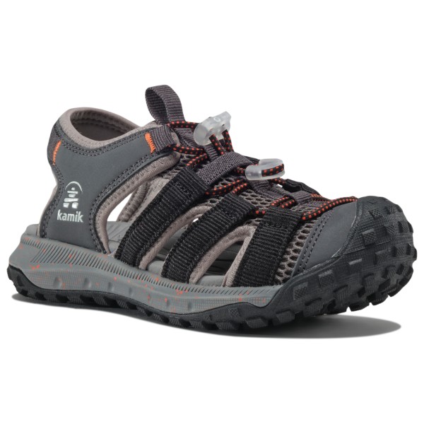 Kamik - Kid's Ripple - Sandalen Gr 28 grau/schwarz von Kamik