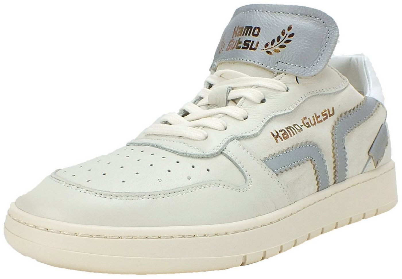 Kamo-Gutsu Damen Leder Sneaker Sneaker Wechselfussbett von Kamo-Gutsu