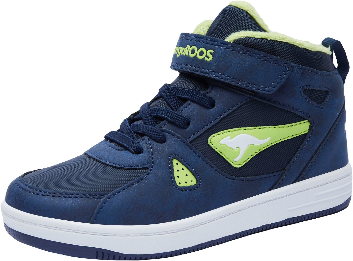 KangaROOS Kalley II EV Sneaker mit Klettverschluss, gefüttert von KangaROOS