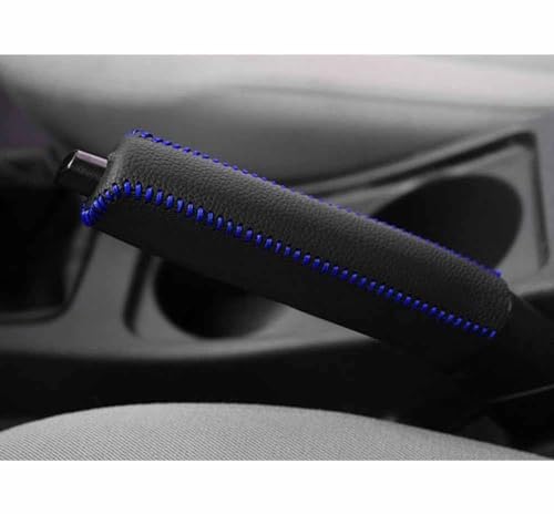 Auto Handbremse Abdeckung für NIRO II SG2/1.Gen (DE) 2017-2025,Rutschfeste Abdeckung Handbremse Rutschfest SchutzhüLle,Black Blue Line von Kanhaoni