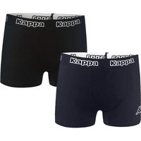 2er Pack Kappa Trunk Boxershorts 008 schwarz/dunkelblau XL von Kappa