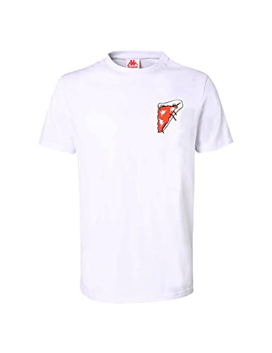 Kappa Authentic Bpop Tshirt, weiß, XL von Kappa