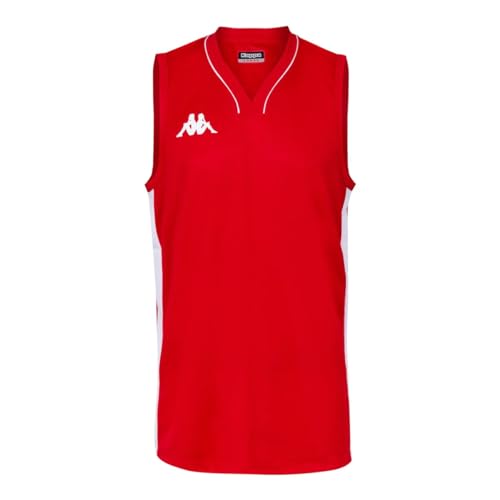 Kappa Cairo Basketball-Shirt, Herren Einheitsgröße rot 8Y / 128cm von Kappa