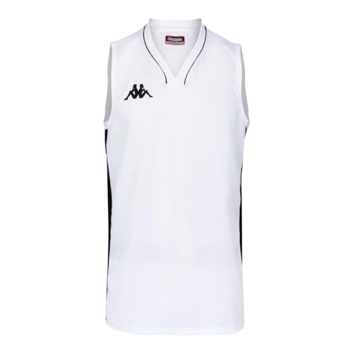 Kappa Cairo Basketball-Shirt, Herren Einheitsgröße weiß 6Y / 116cm von Kappa