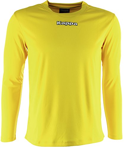 Kappa Carrara LS Shirt Langarm, Herren, Herren, Carrara Ls, gelb, 5Y von Kappa