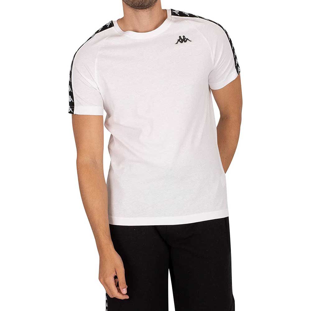 Kappa Coen Slim Short Sleeve T-shirt Weiß XL Mann von Kappa
