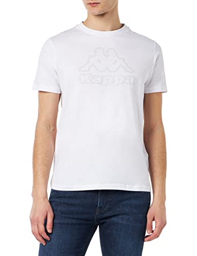 Kappa Herren Cremy Tee Tshirt, weiß, XL von Kappa