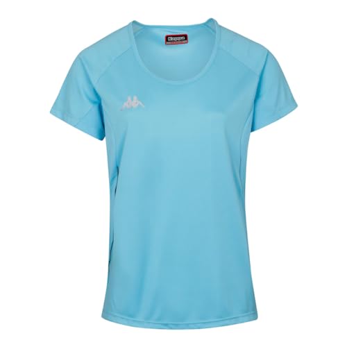 Kappa Damen Fania Technisches T-Shirt, blau, 10Y von Kappa