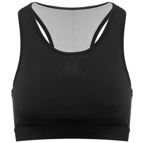 Kappa Damen Kombat Dare Top, Schwarz, L von Kappa