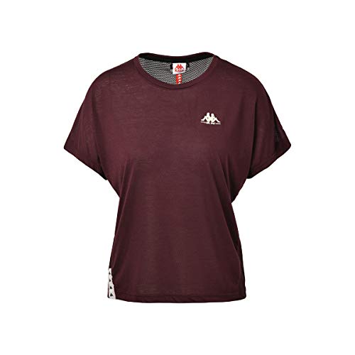 Kappa Damen YUI T-Shirt, violett, XL von Kappa