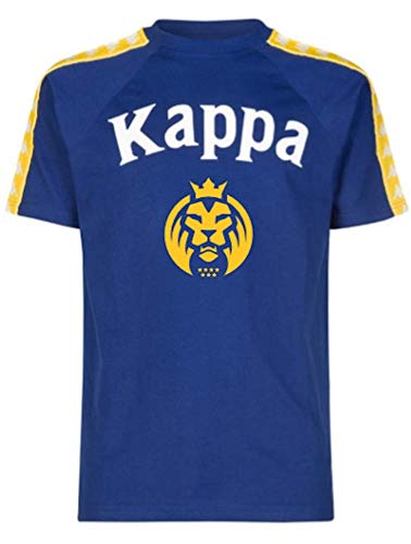 Kappa Herren Balima 222 Banda Tee MAD Lions T-Shirts, Blau/Gelb, S von Kappa