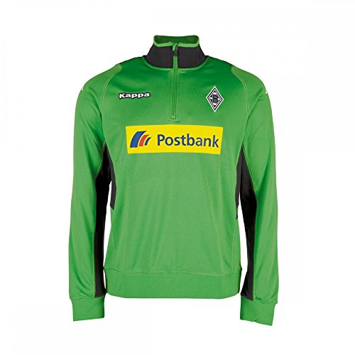 Kappa Herren Borussia Mönchengladbach Trainings-Sweattroyer Sweatshirt, 304 Classic Green, 3XL von Kappa