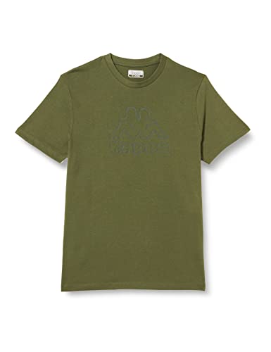 Kappa Herren Cremy Tee T-Shirt, olivgrün, XXL von Kappa