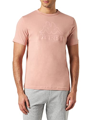 Kappa Herren Cremy Tee Tshirt, Rosa, 4X-Large von Kappa