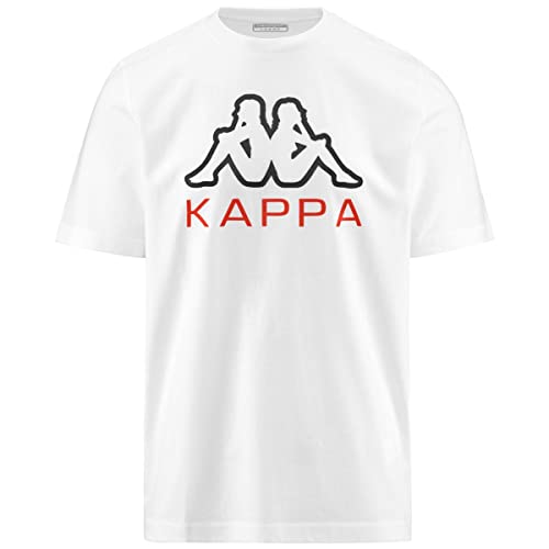 Kappa Herren Edgar ckd Tshirt, weiß, XXL von Kappa