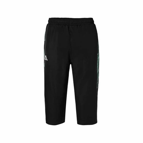 Kappa Herren Ehors Graphik Shorts, Schwarz, S von Kappa