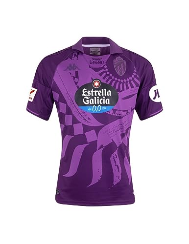 Kappa Herren Kombat Away Valladolid t-Shirt, dunkelviolett, 2XL von Kappa