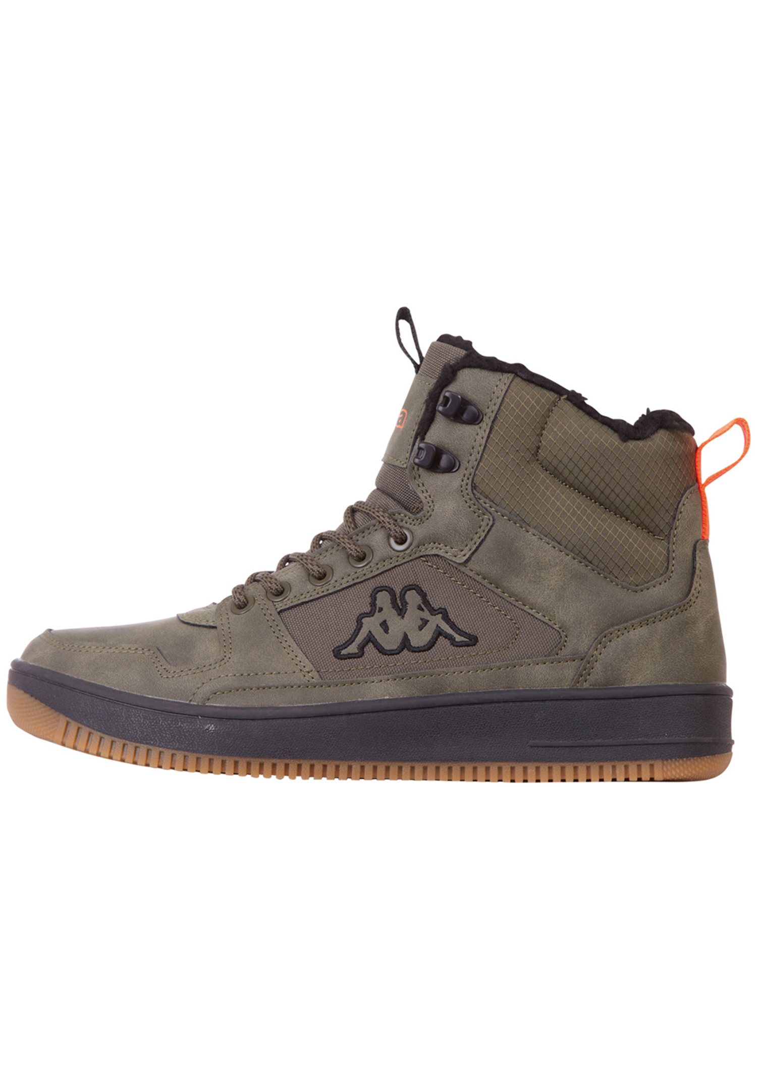 Kappa Herren Sneaker Schuhe High Top gefüttert Stylecode 243046FUR 3111 grün von Kappa