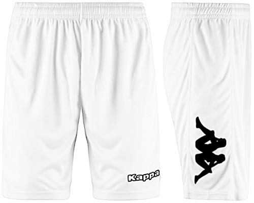 Kappa JRYXL Fußball-Shorts für Jungen, Weiß von Kappa
