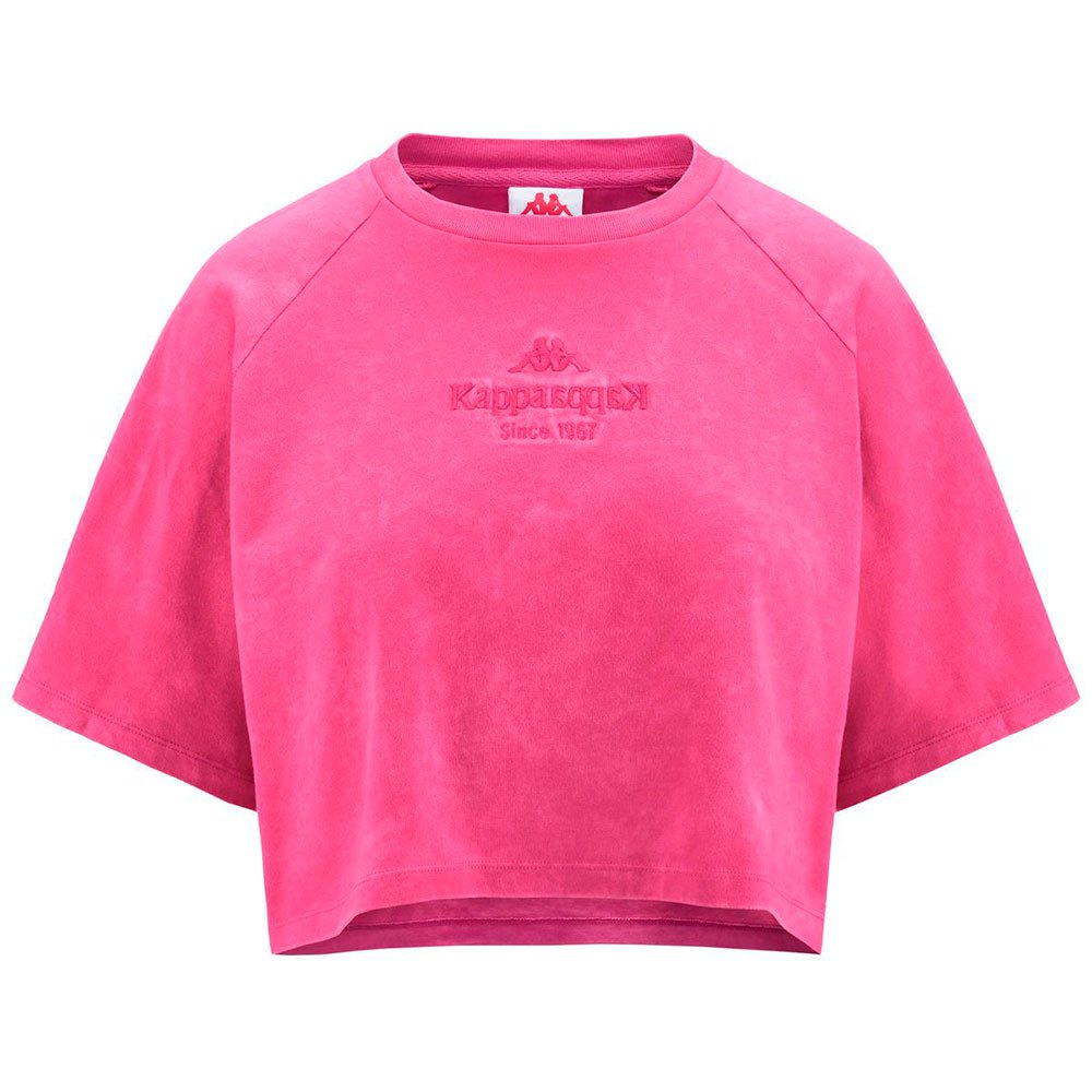 Kappa Lumy Authentic Premium Short Sleeve T-shirt Rosa L Mann von Kappa