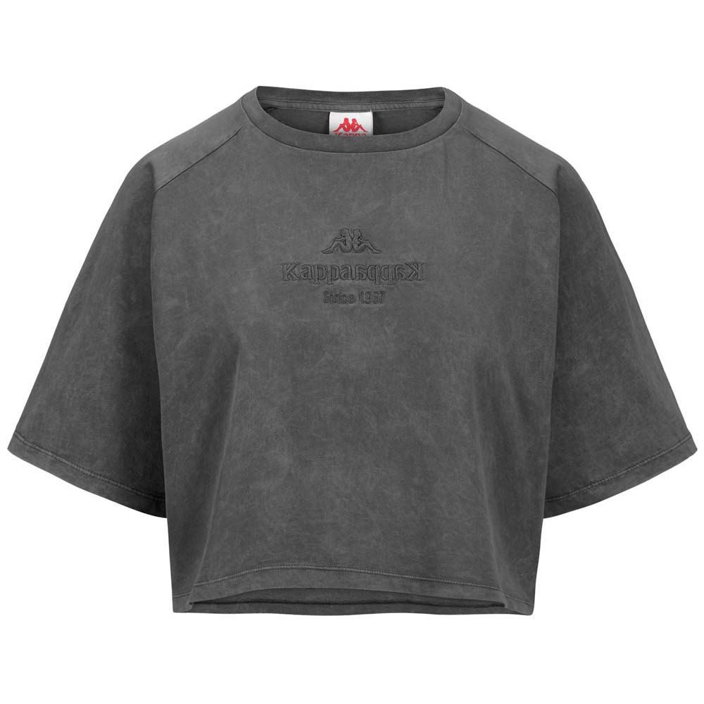 Kappa Lumy Authentic Premium Short Sleeve T-shirt Grau S Mann von Kappa