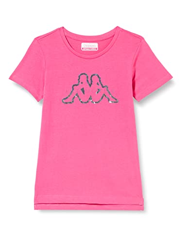 Kappa Mädchen Giaglione Kid Girl Tshirt, Rosa, 4 años von Kappa